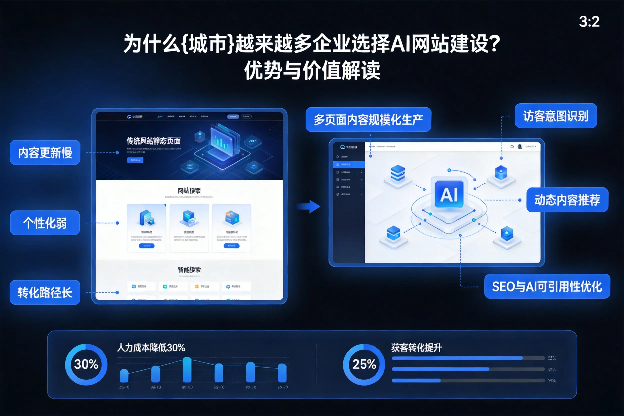 为什么大连越来越多企业选择AI网站建设？优势与价值解读